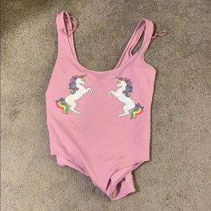 Zara unicorn bodysuit